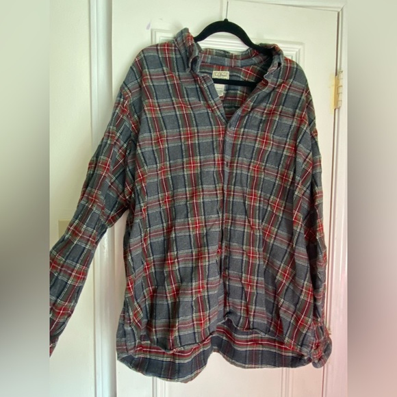 L.L. Bean Other - L.L. Bean Long Sleeve Flannel Front Button Shirt | Size XXL